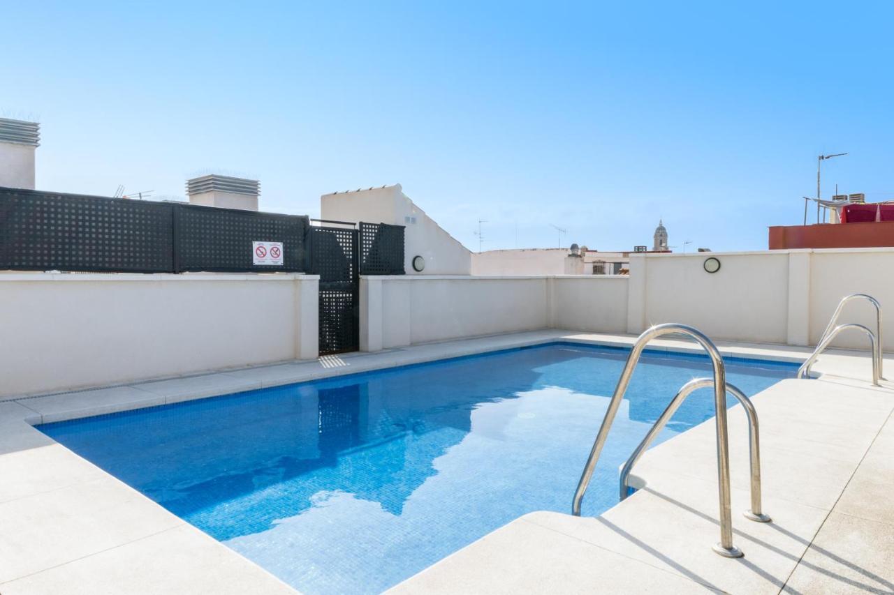 Malaga Suite Picasso With Swimming Pool And Parking In The Center! Ngoại thất bức ảnh